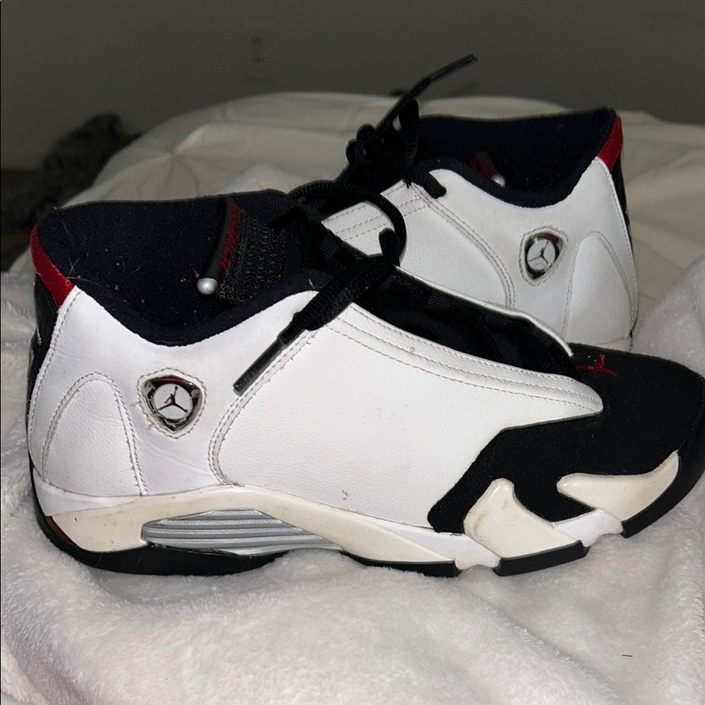 Air Jordan White and Black Sneakers